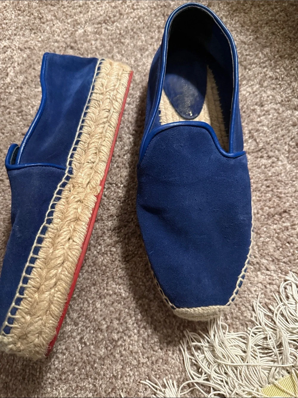 Women’s Navy Slip-On Espadrilles – Casual   * Brand: L’Espadrille Tropezienne